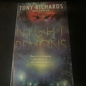 Book Night of Demons Tony Rochards 1st Edition 2009 November